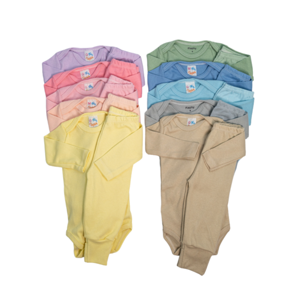 kit body manga longa 6 ou 3 peças